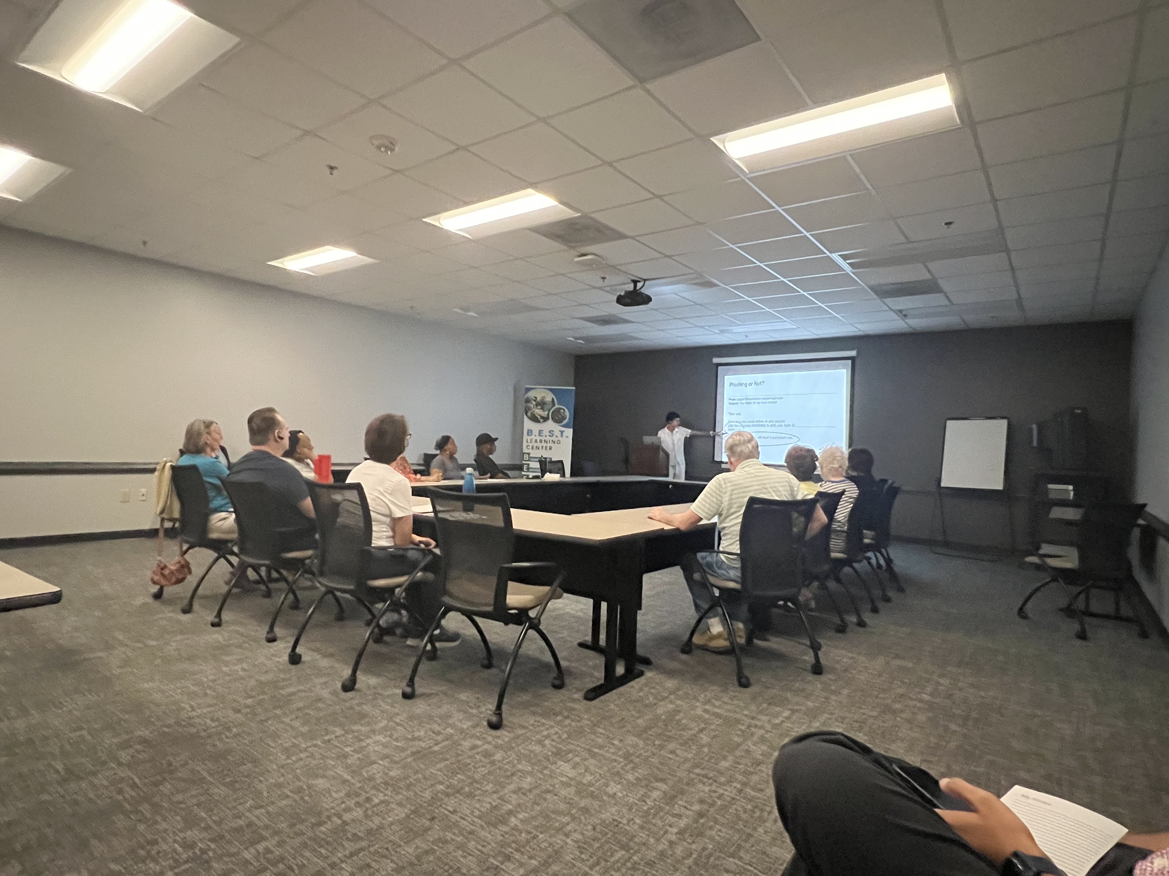 CyberSentinel workshop at BEST Learning Center