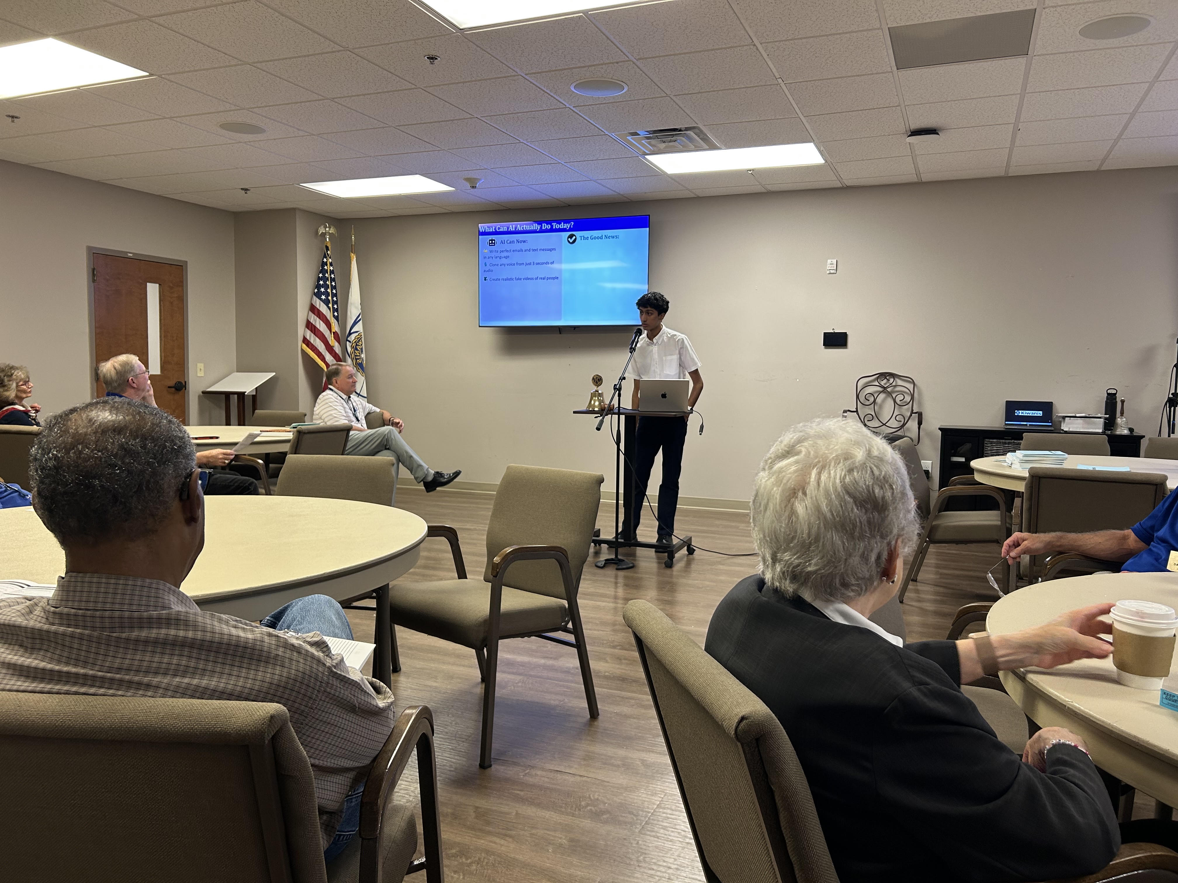 CyberSentinel event with Kiwanis Lost Mountain and Burnt Hickory Baptist Church